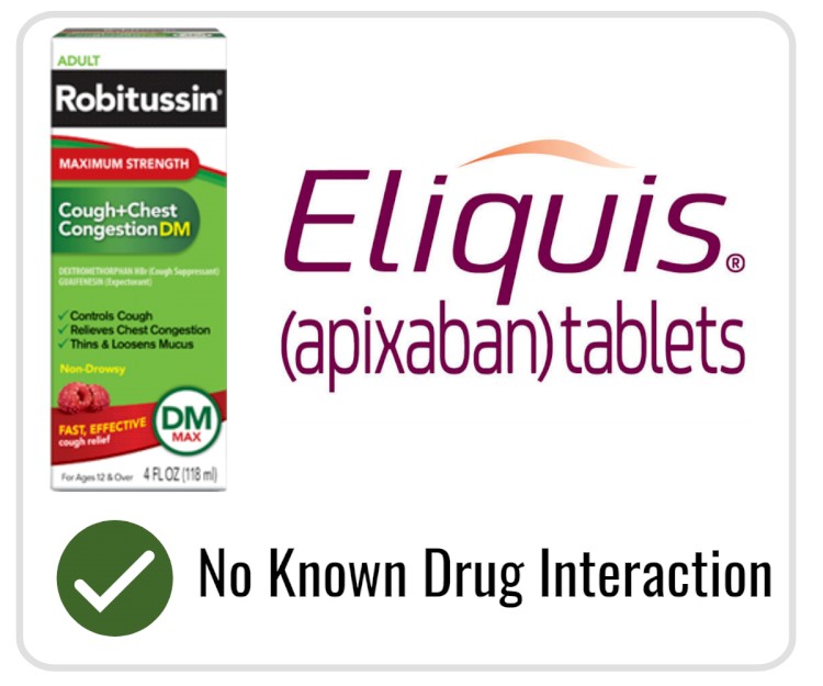Robitussin DM With Eliquis Interaction robitussin-dm-with-eliquis-interaction