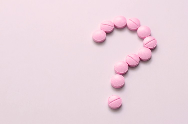 Pink Pills Question Mark