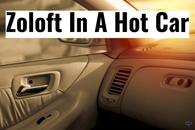 Hot Car Interior With Text - Zoloft In A Hot Car